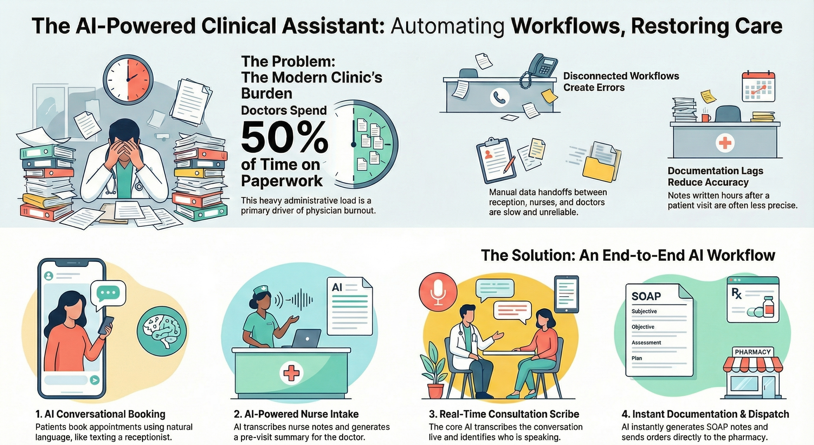 Clinical Conversation Assistant Capabilities